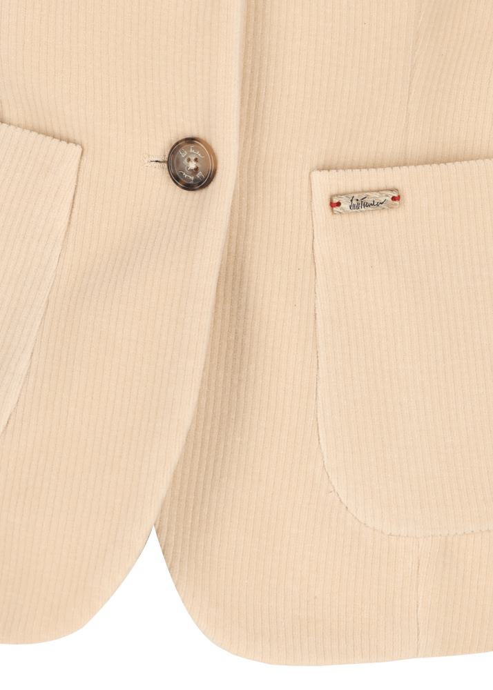 Luis Trenker Blazer in jersey di velluto a coste Lurosella In Vendita
