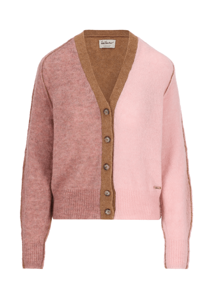 Luis Trenker Cardigan con effetto color block Luwadia Vendita Calda