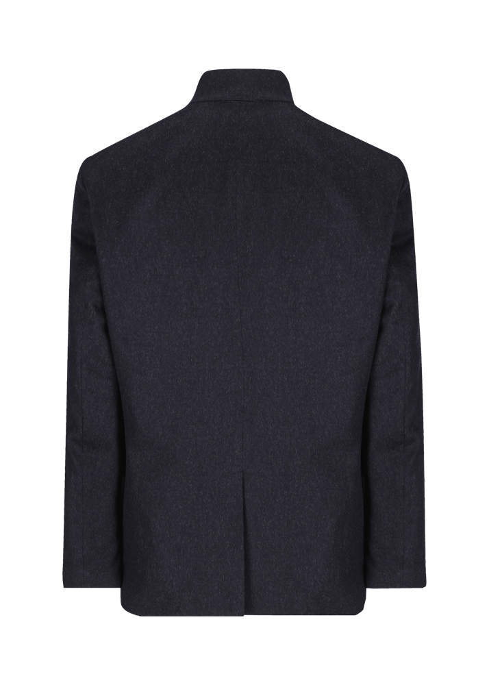 Luis Trenker Blazer in loden con colletto alla coreana Lusandro Saldi Di Fabbrica