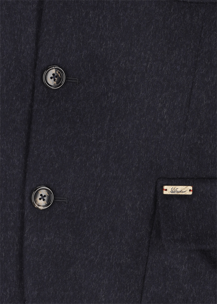 Luis Trenker Blazer in loden con colletto alla coreana Lusandro Saldi Di Fabbrica