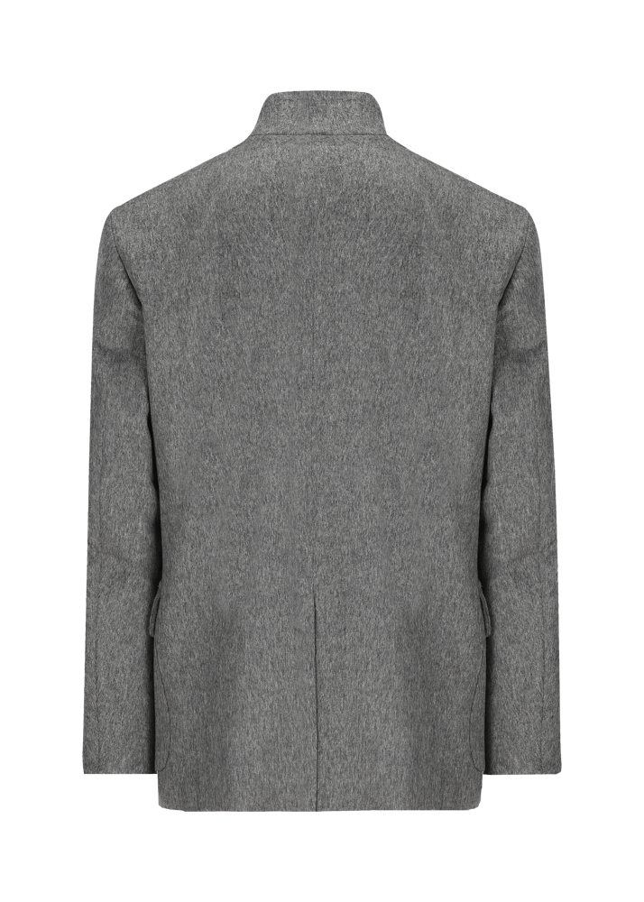 Luis Trenker Blazer in loden con colletto alla coreana Lusandro I Più Venduti