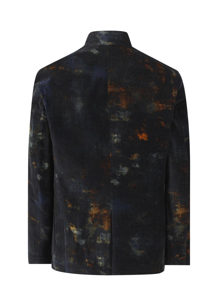 Luis Trenker Blazer in velluto con stampa Lusandro Nuova
