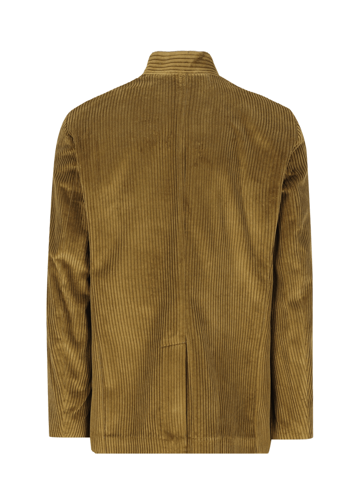 Luis Trenker Blazer in velluto a coste con colletto alla coreana Lusandretto In Linea