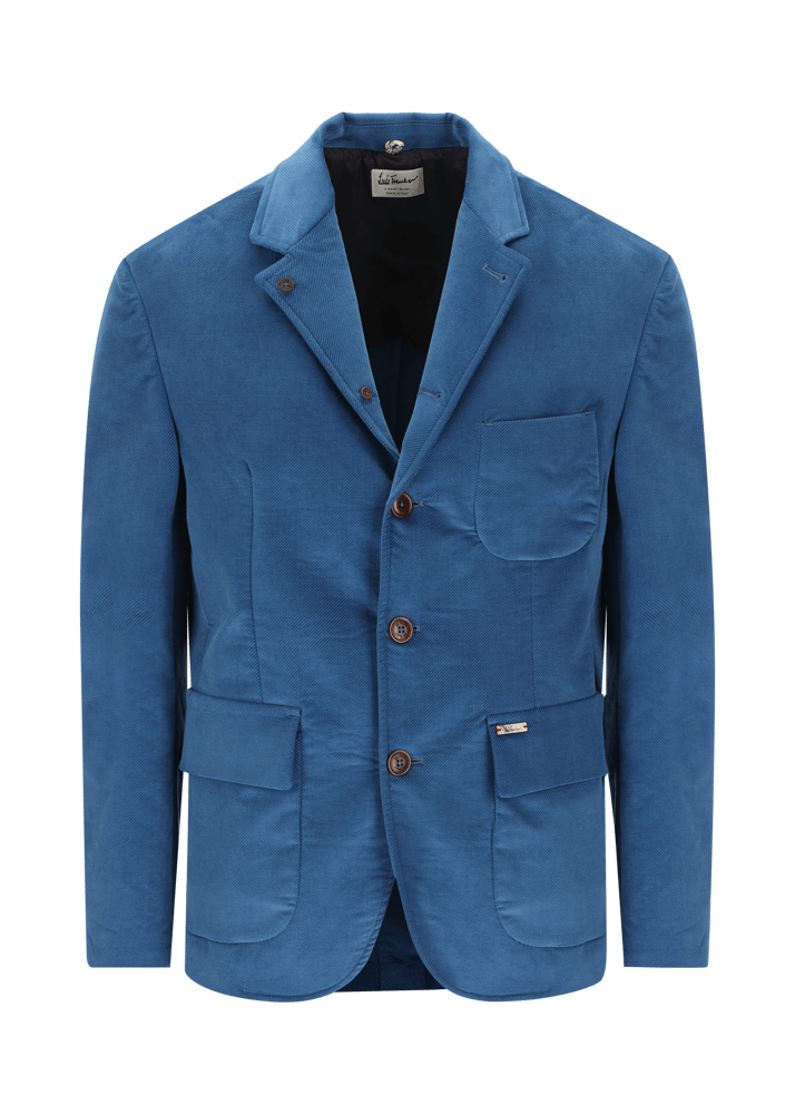 Luis Trenker Blazer in velluto con collo a revers Lurobert Vendita