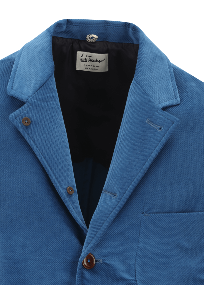 Luis Trenker Blazer in velluto con collo a revers Lurobert Vendita