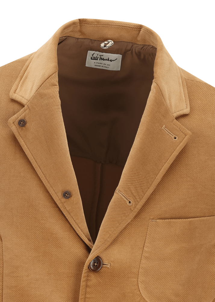 Luis Trenker Blazer in velluto con collo a revers Lurobert Promozione