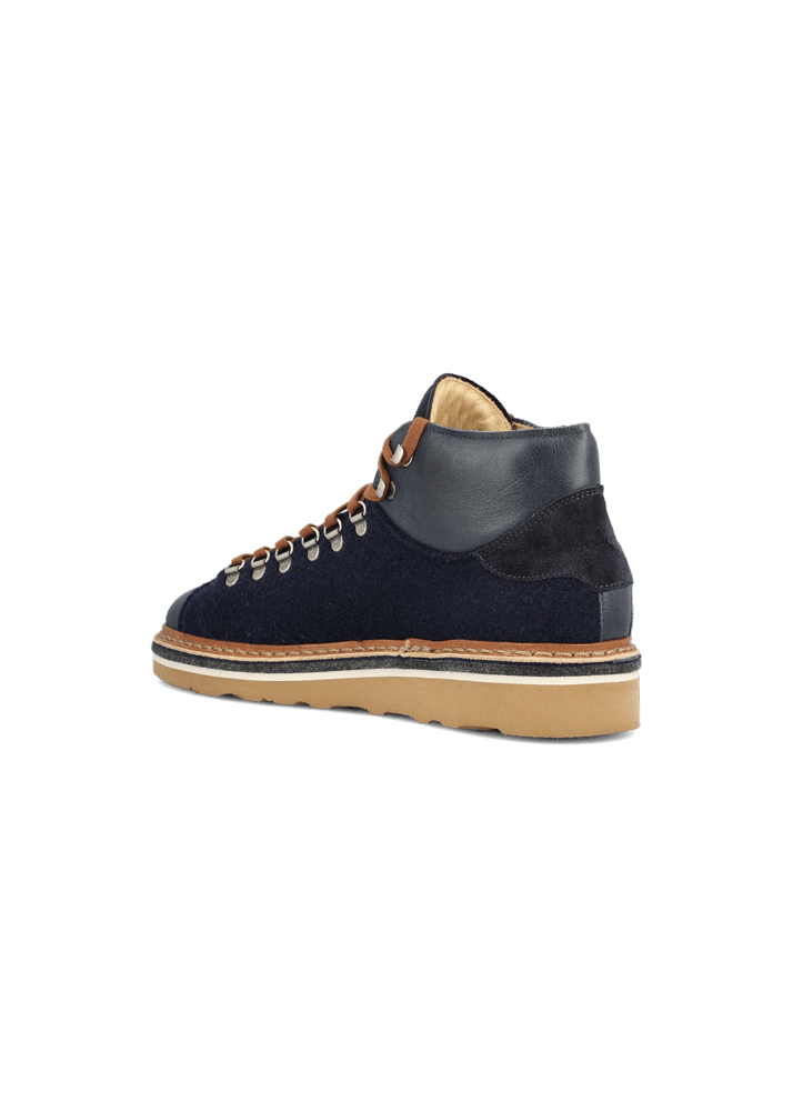 Luis Trenker Sneaker in pelle e feltro Lugionata Vendita Economica