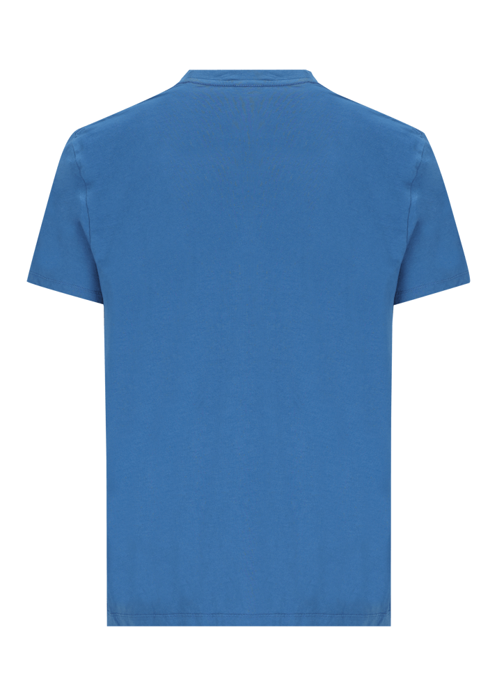 Luis Trenker T-shirt con scritta "Lebensfreude" Qualità