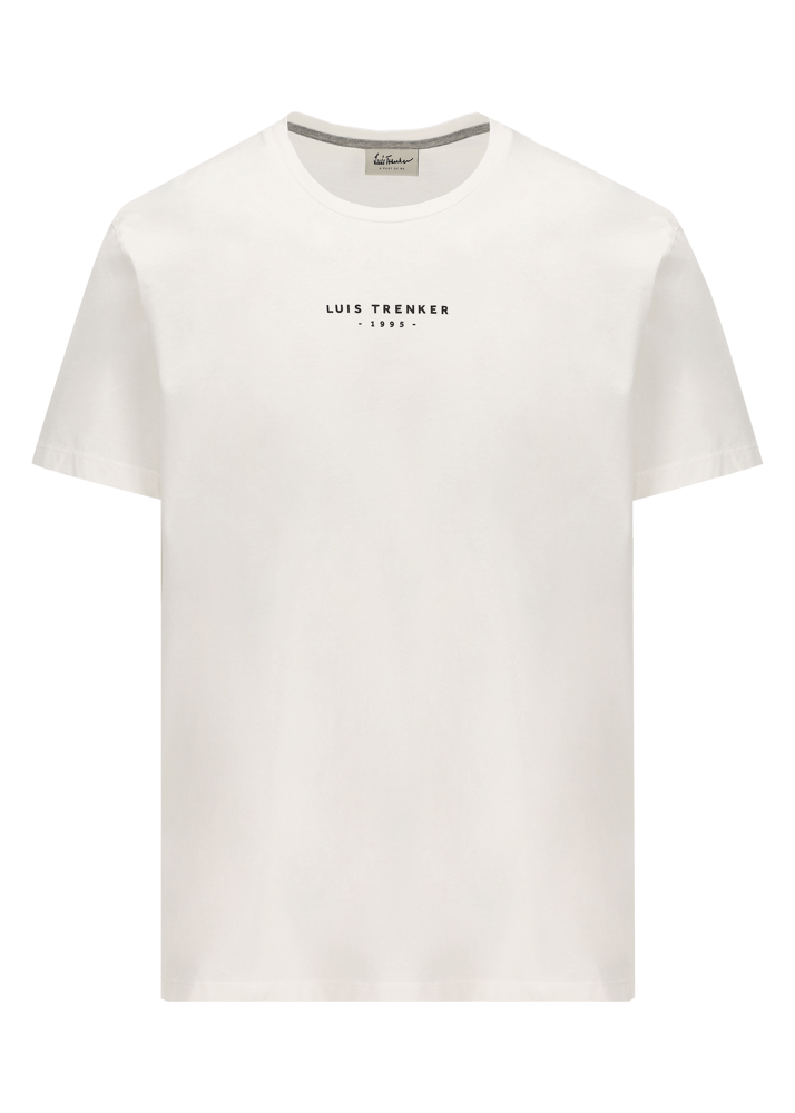 Luis Trenker T-shirt basic in cotone modello Lucarlo Spedizione Gratuita