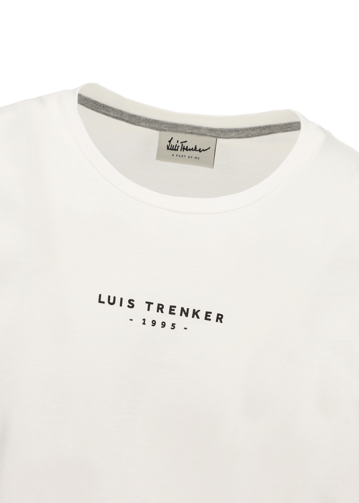 Luis Trenker T-shirt basic in cotone modello Lucarlo Spedizione Gratuita