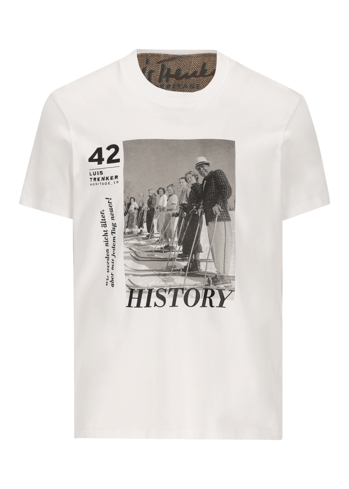 Luis Trenker T-shirt con motivo Heritage modello Luluis Pezzi Unici