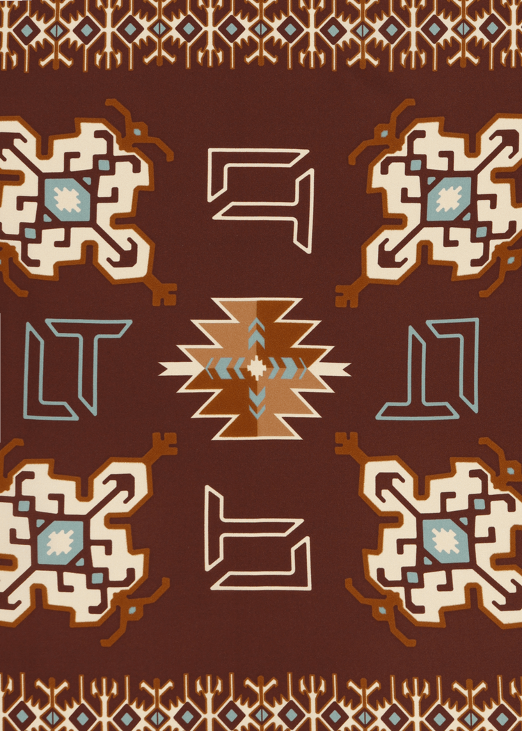Luis Trenker Foulard di seta modello Lufrancara Offerta