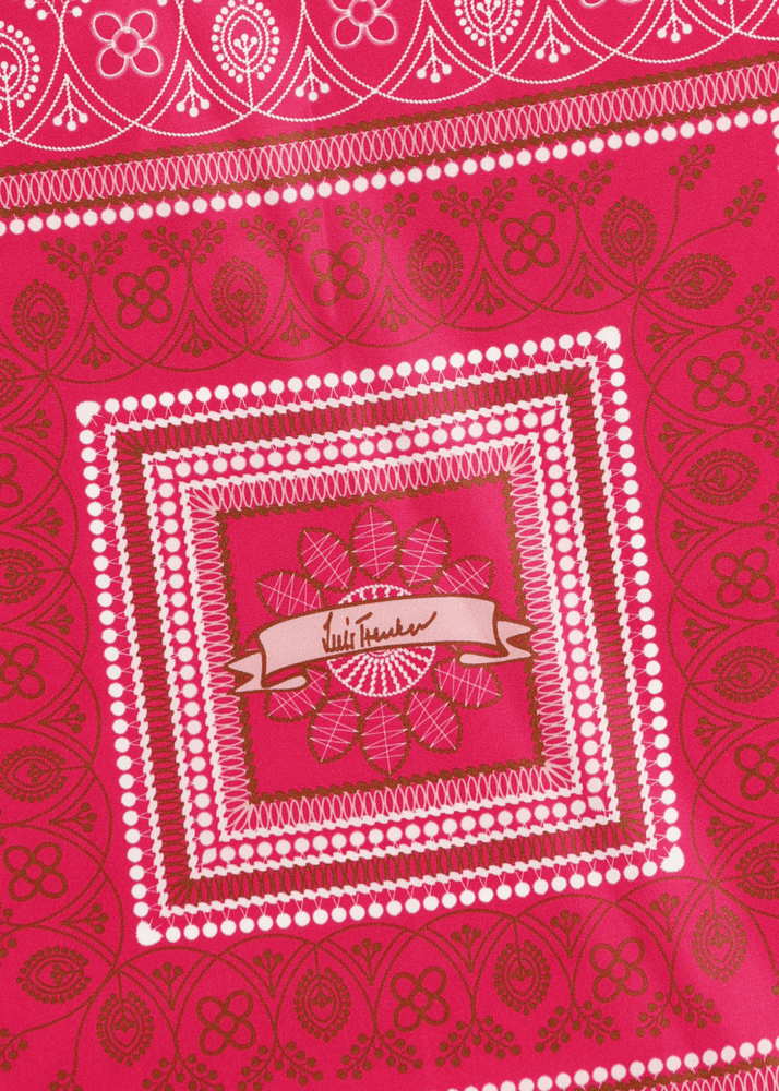 Luis Trenker Foulard in seta a fantasia modello Lufrancara Qualità