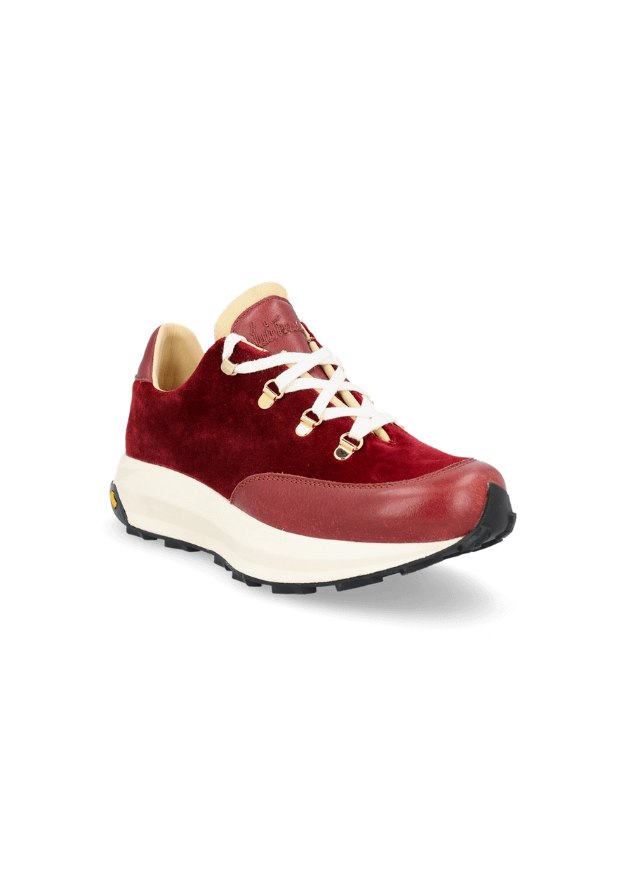 Luis Trenker Sneakers in velluto e pelle modello Luleandra I Più Venduti