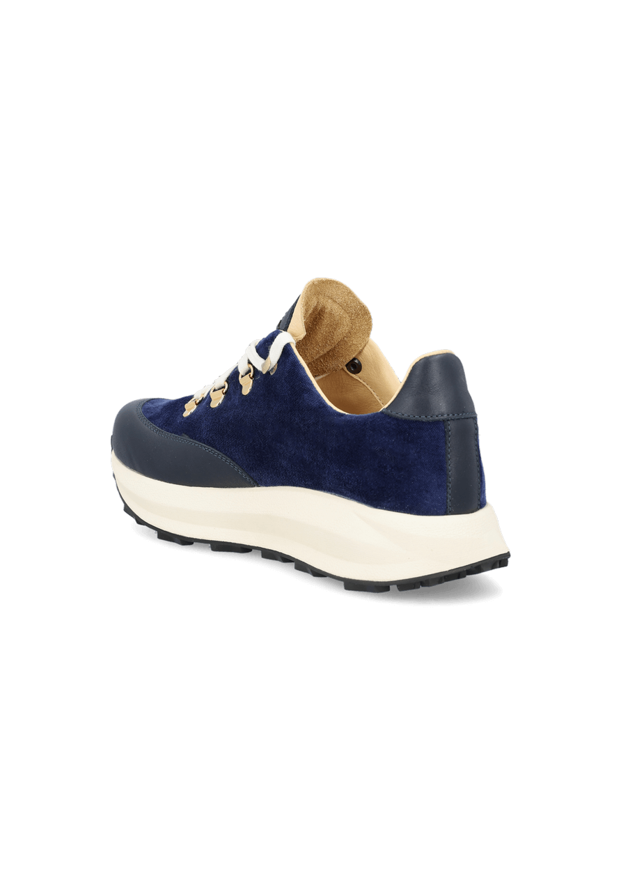 Luis Trenker Sneakers in velluto e pelle modello Luleandra Vendite Flash