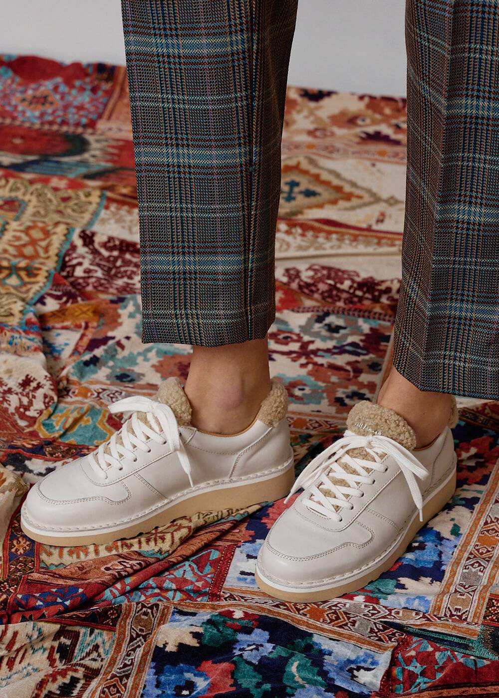 Luis Trenker Sneaker in pelle modello Lumons Nuova