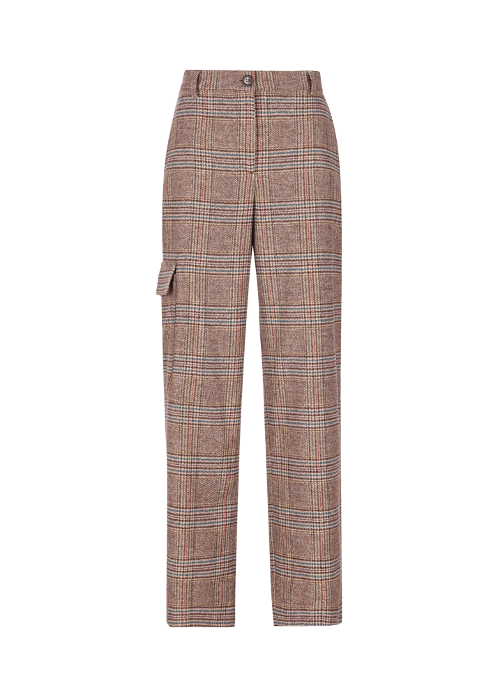 Luis Trenker Pantaloni cargo in misto lana Lulicia Nuovo