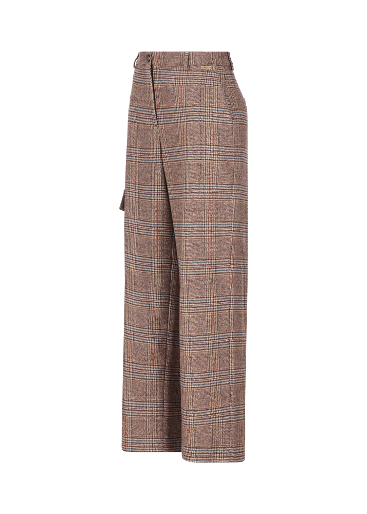 Luis Trenker Pantaloni cargo in misto lana Lulicia Nuovo