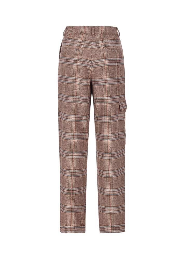Luis Trenker Pantaloni cargo in misto lana Lulicia Nuovo