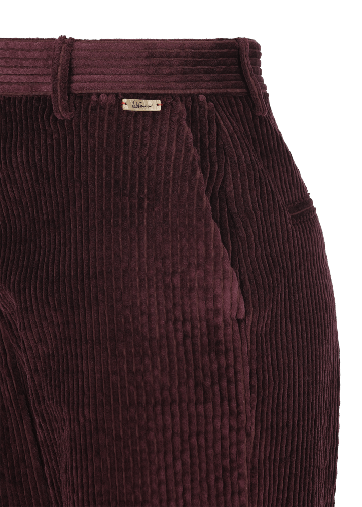 Luis Trenker Pantaloni chino in velluto a coste modello Luloraine Promozione