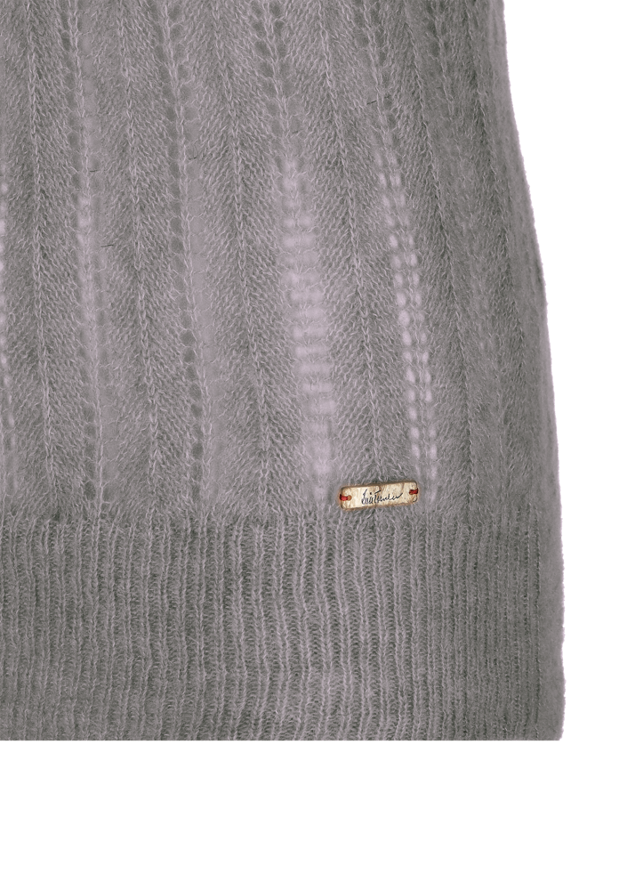 Luis Trenker Pullover lavorato a maglia con cappuccio Luwaltraud Presa