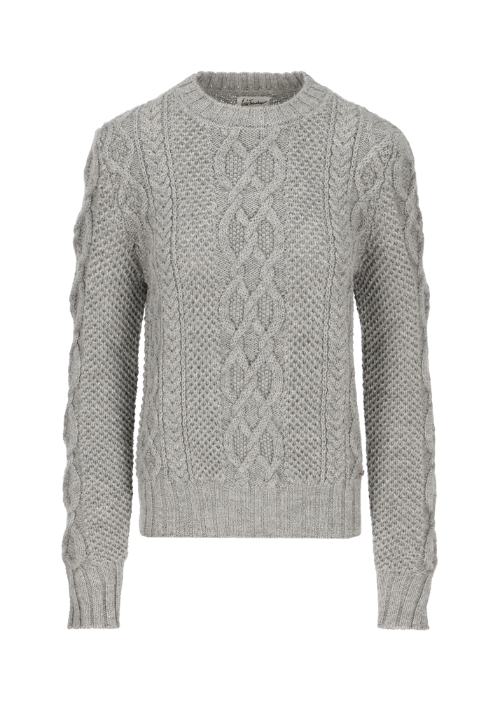 Luis Trenker Pullover con motivo lavorato a maglia Lualba Offerta