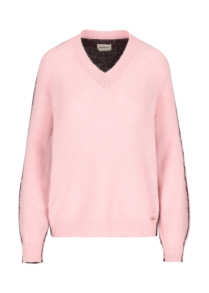 Luis Trenker Pullover lavorato a maglia con effetto color block Luwissal Spedizione Gratuita