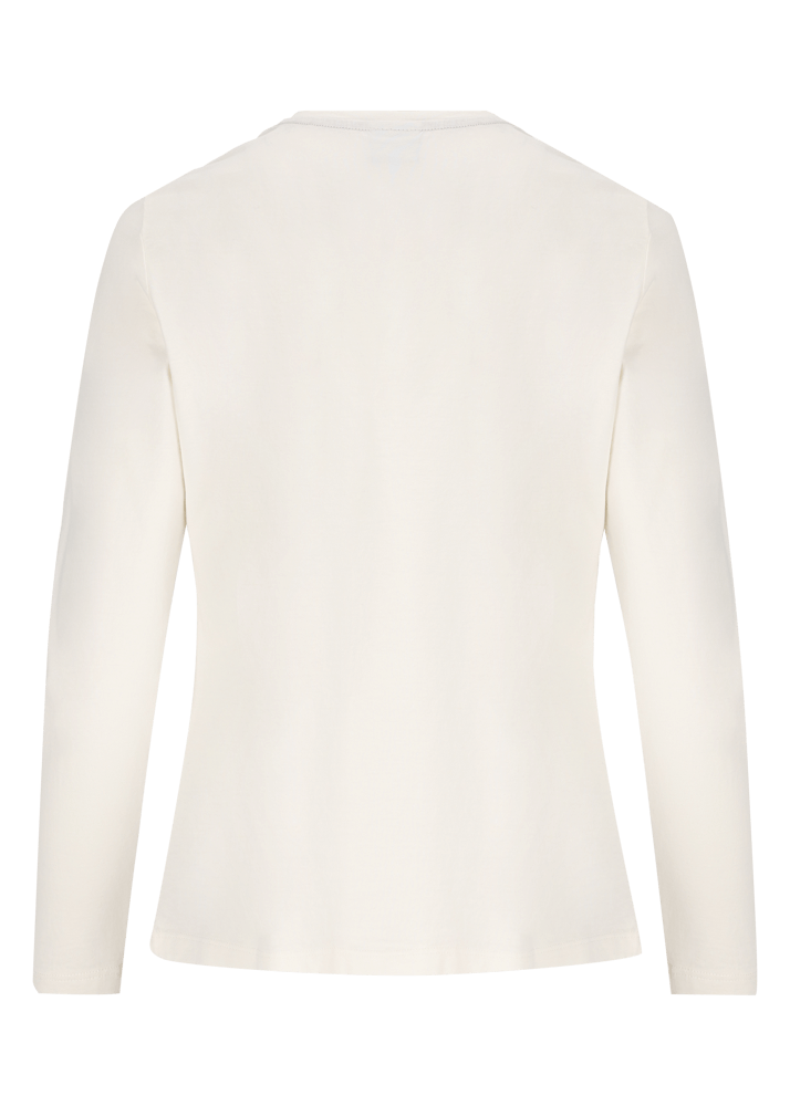 Luis Trenker Maglia a maniche lunghe con grafica Ludina Economico