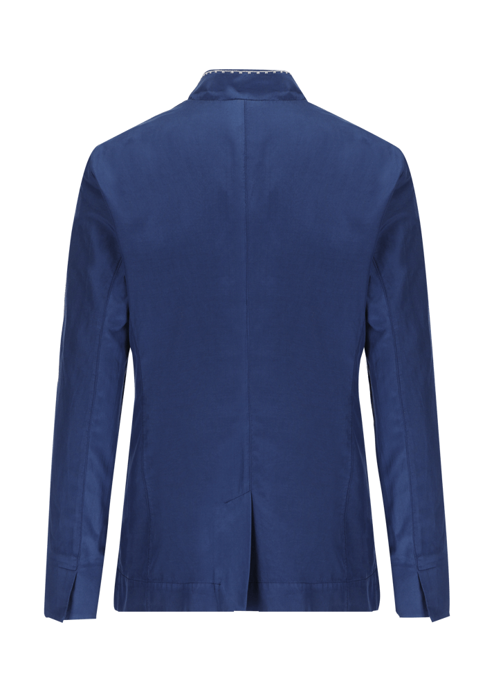 Luis Trenker Blazer in misto seta e cotone modello Luranda Moda