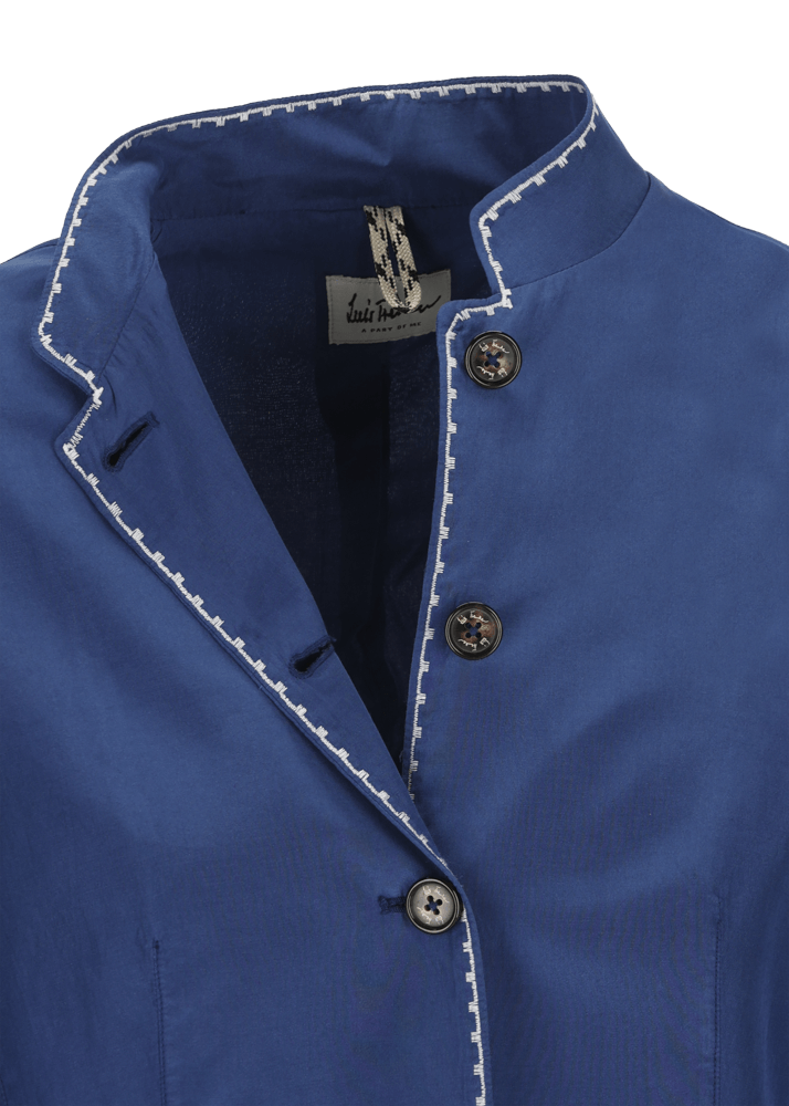 Luis Trenker Blazer in misto seta e cotone modello Luranda Moda
