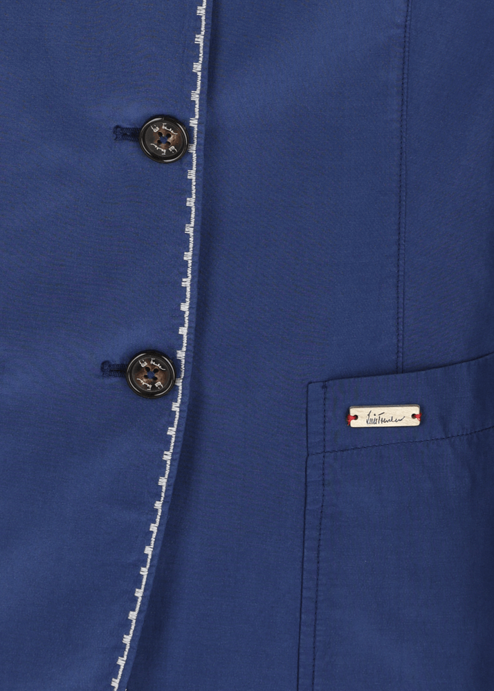 Luis Trenker Blazer in misto seta e cotone modello Luranda Moda