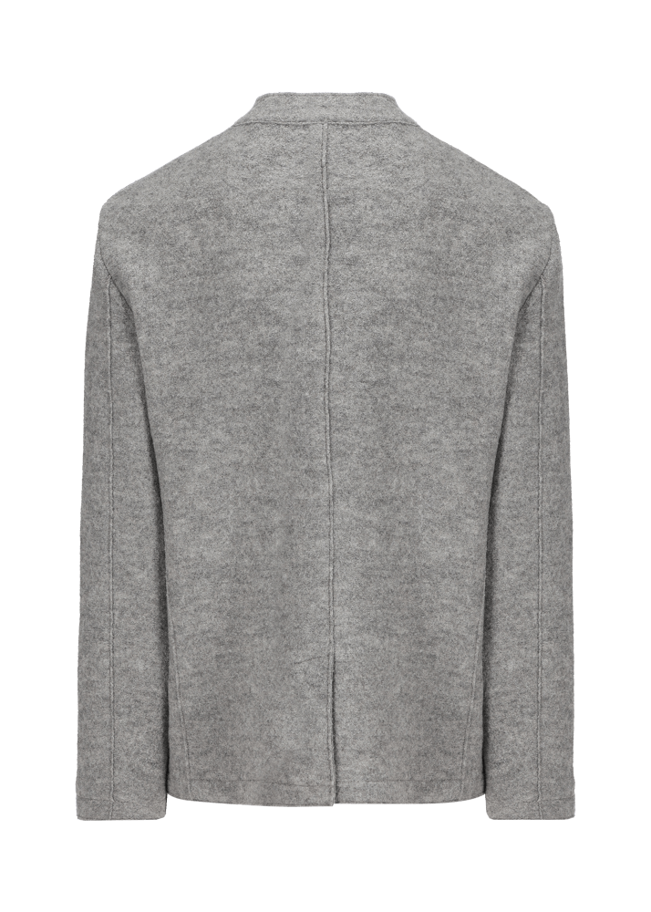Luis Trenker Blazer in lana follata con cuciture a taglio vivo Luigis Sottocosto