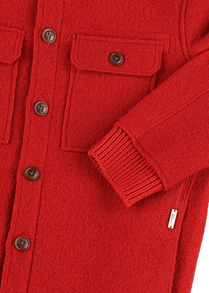 Luis Trenker Giacca camicia in lana follata Lustanley Convenienza