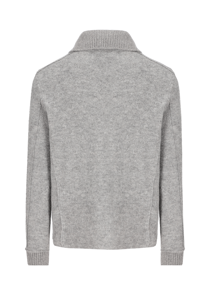Luis Trenker Giacca camicia in lana follata Lustanley Sconto