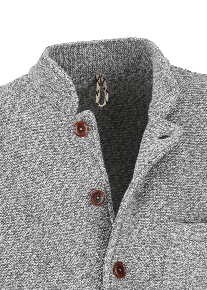 Luis Trenker Cardigan con collo alto Luwainer Moda