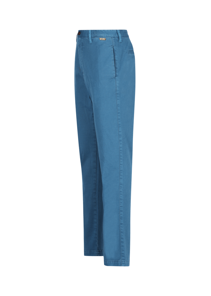 Luis Trenker Pantaloni chino in cotone elasticizzato modello Lubono Presa