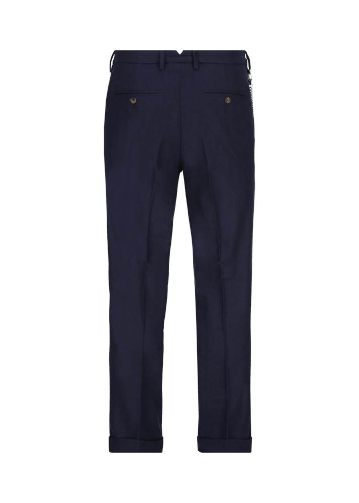 Luis Trenker Pantaloni chino in flanella di lana Lubruneu Offerta