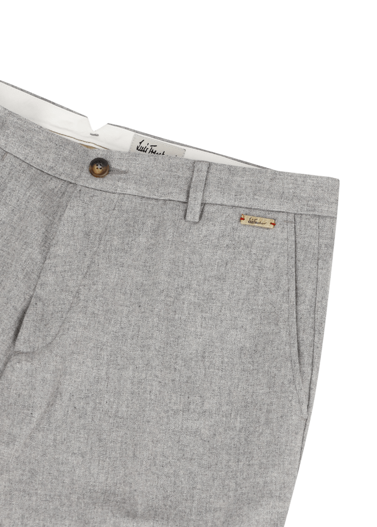 Luis Trenker Pantaloni chino in flanella di lana Lubruneu Economico