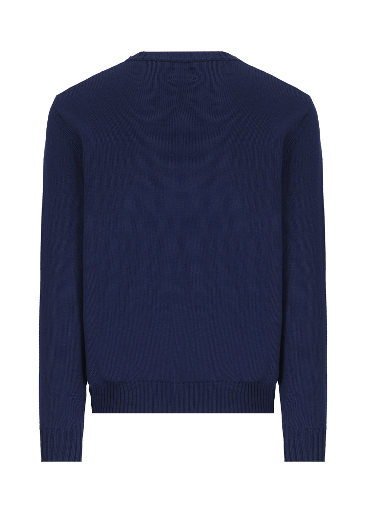 Luis Trenker Pullover lavorato a maglia in lana merino Luwietro Italia