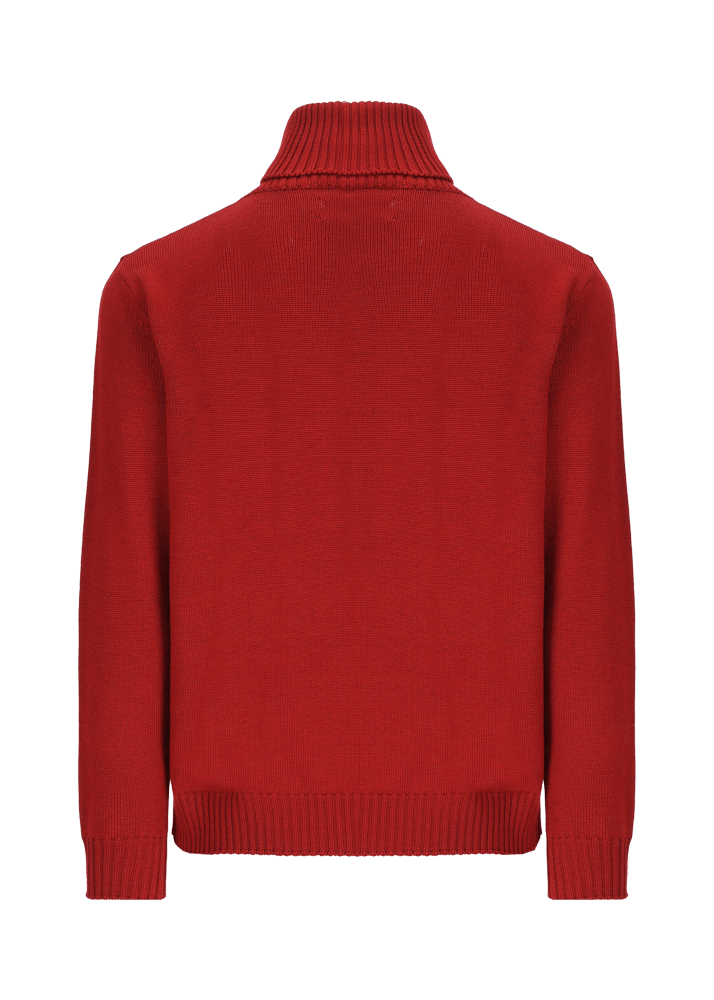 Luis Trenker Pullover a collo alto in lana merino Luwalbert In Linea