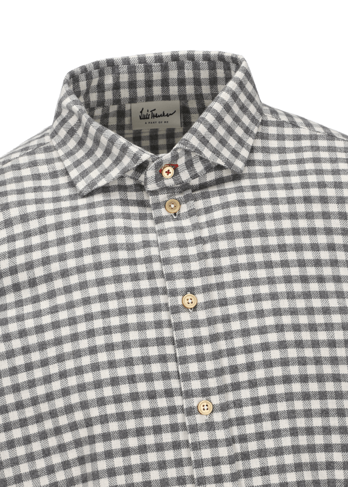Luis Trenker Camicia con motivo vichy Lubeltran Soddisfazione Garantita