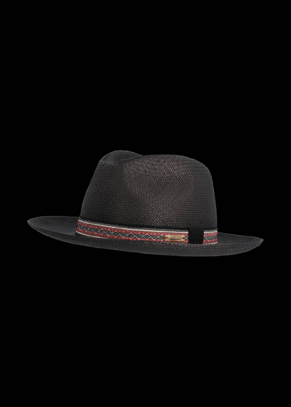 Luis Trenker Cappello in paglia con tesa ricurva modello Lumesa Black Friday Prezzi