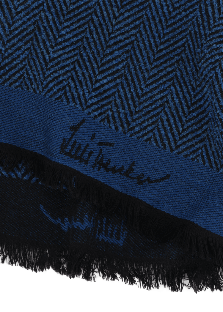 Luis Trenker Sciarpa in tessuto jacquard modello Lufabi Sconto
