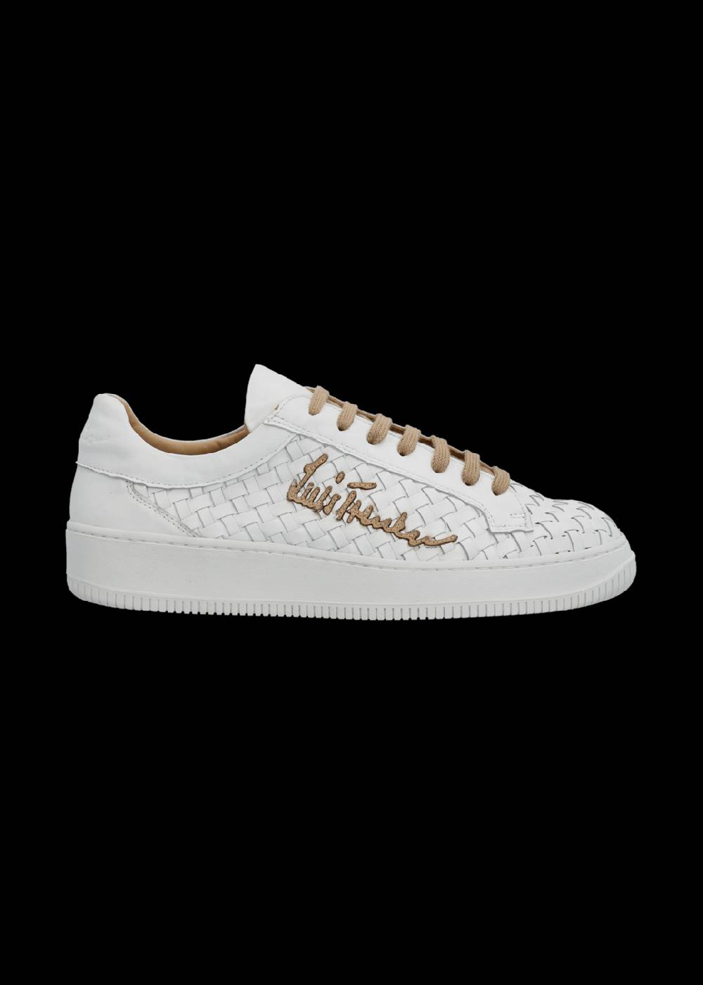 Luis Trenker Sneaker in pelle intrecciata modello Lupintros Outlet