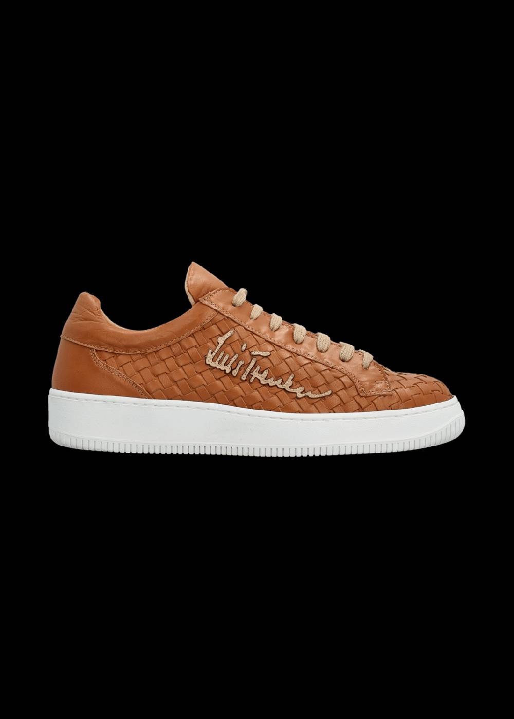 Luis Trenker Sneaker in pelle intrecciata modello Lupintros Saldi