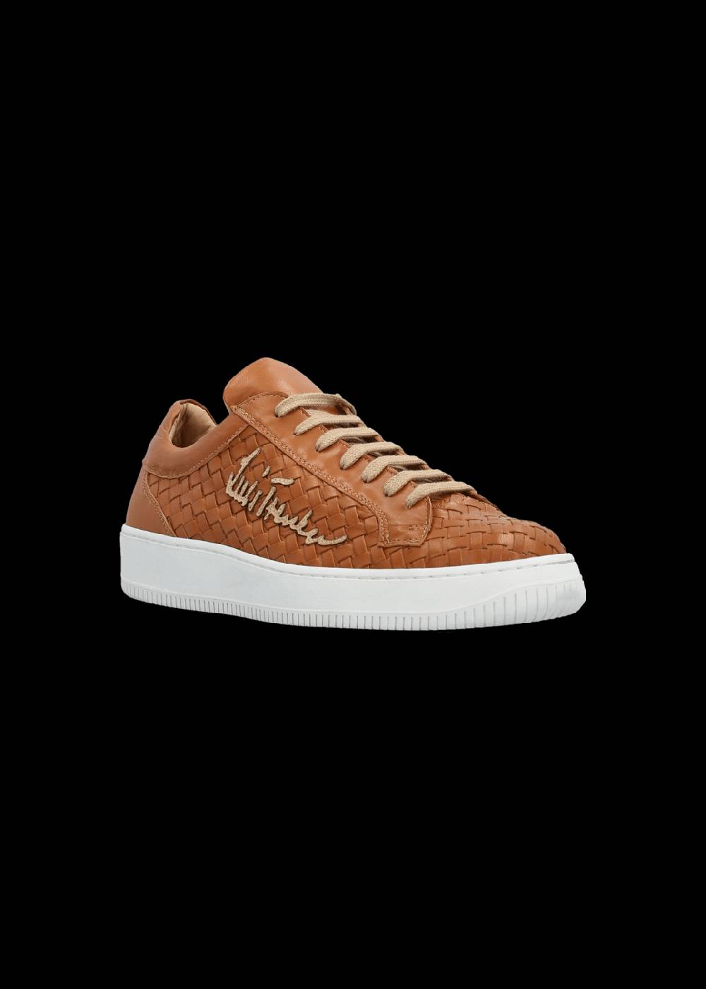 Luis Trenker Sneaker in pelle intrecciata modello Lupintros Saldi