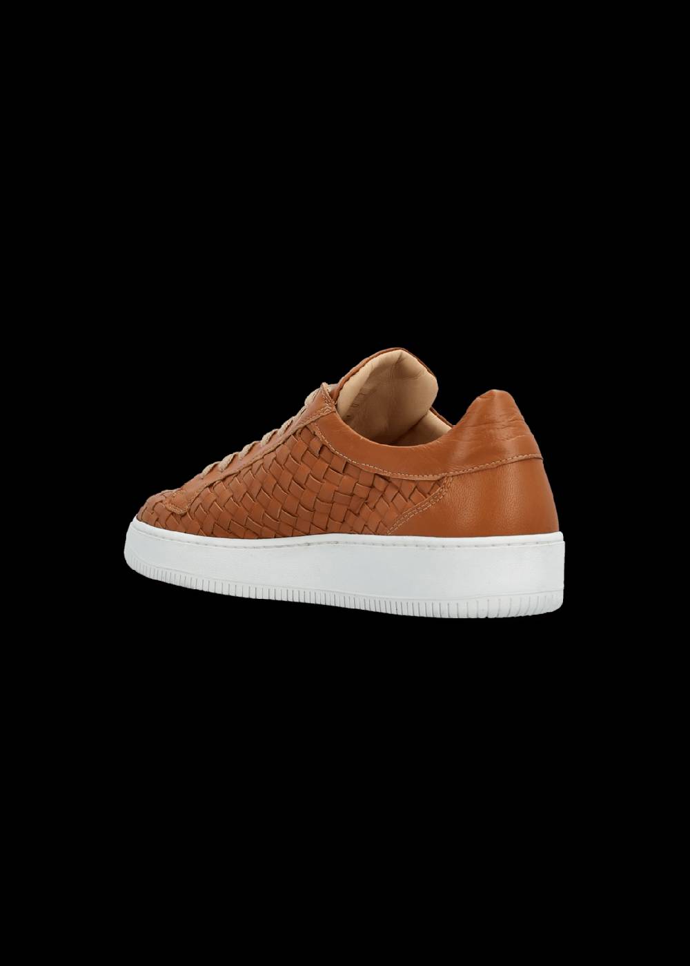 Luis Trenker Sneaker in pelle intrecciata modello Lupintros Saldi