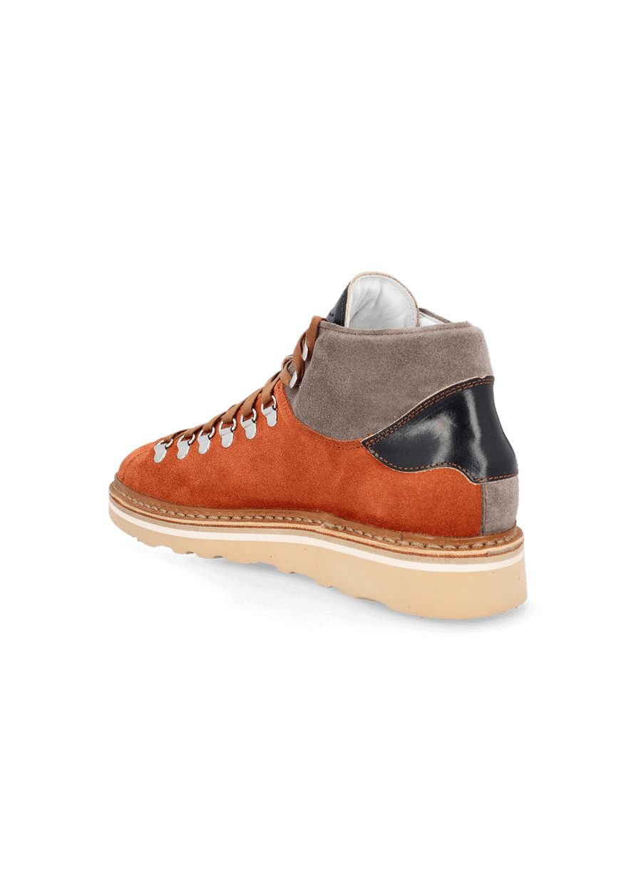 Luis Trenker Sneaker alta in pelle modello Lugionata Vendite Flash