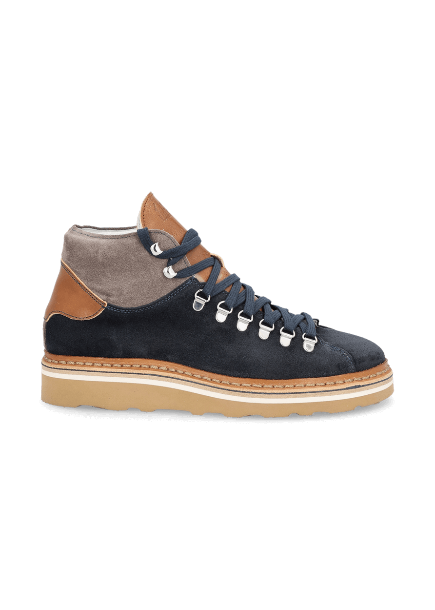 Luis Trenker Sneaker alta in pelle modello Lugionata Negozio