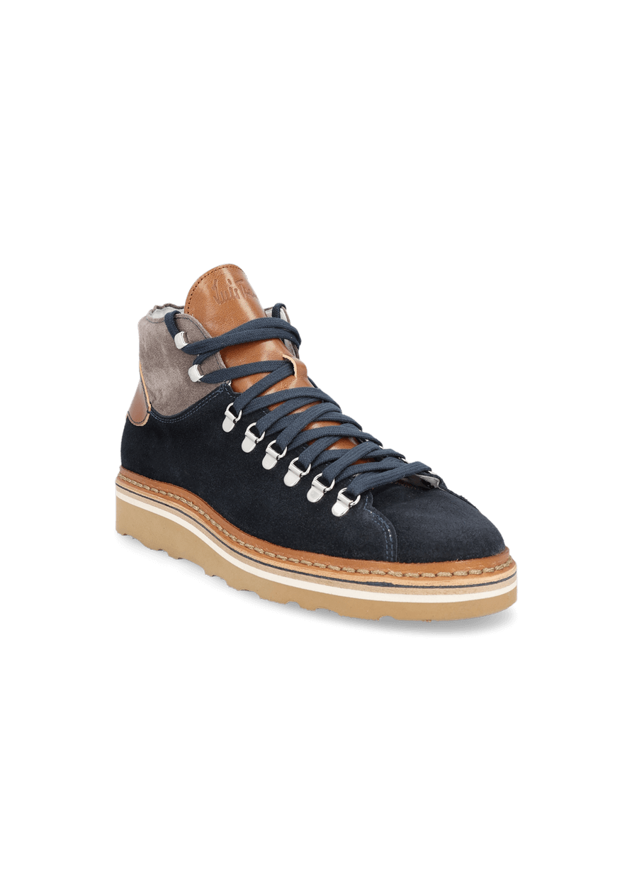 Luis Trenker Sneaker alta in pelle modello Lugionata Negozio